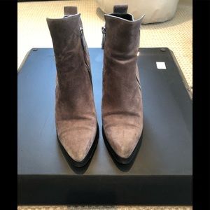 Kenzo grey suede bootie